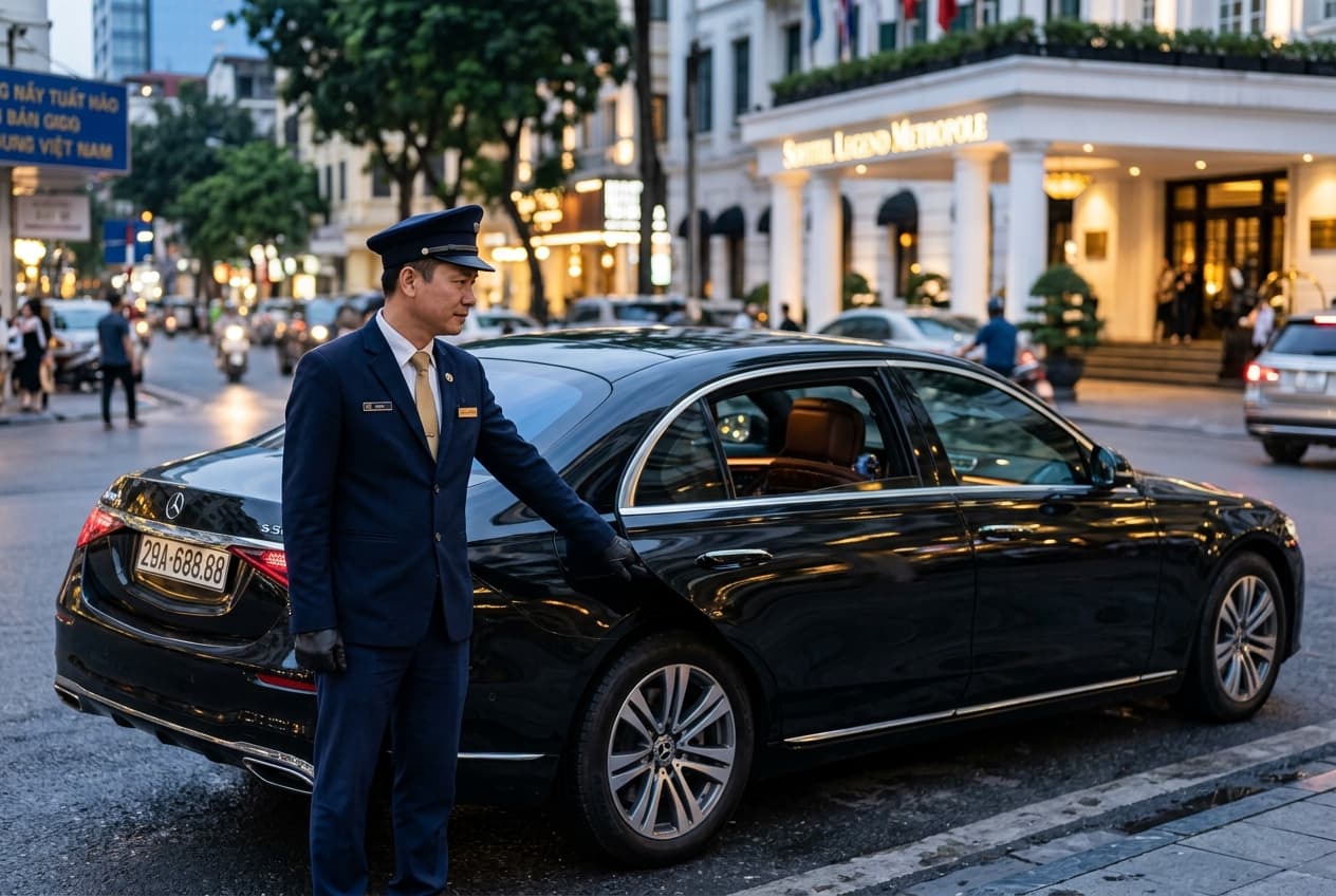 Professional LMD driver serving business customers